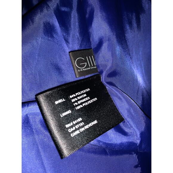 Kenneth Cole blue zip up jacket sz L - Picture 3 of 12